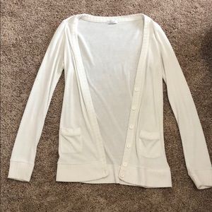 Super Soft White Cardigan